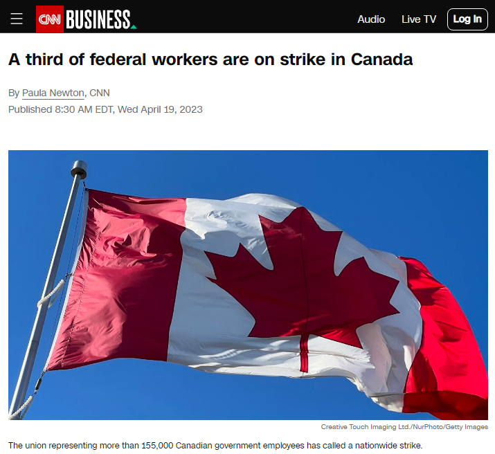史上最大规模！加拿大15万公务员罢工！港口供应链、国际贸易受影响