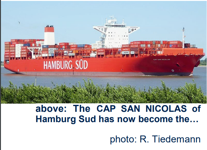 再见！汉堡南美！Hamburg Süd！船舶改名“换新装”